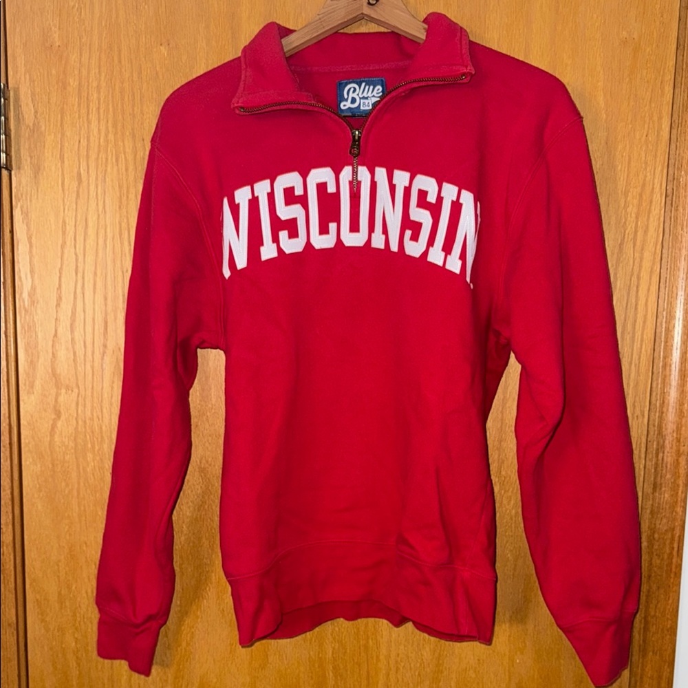 Blue 84 Red Wisconsin Pullover